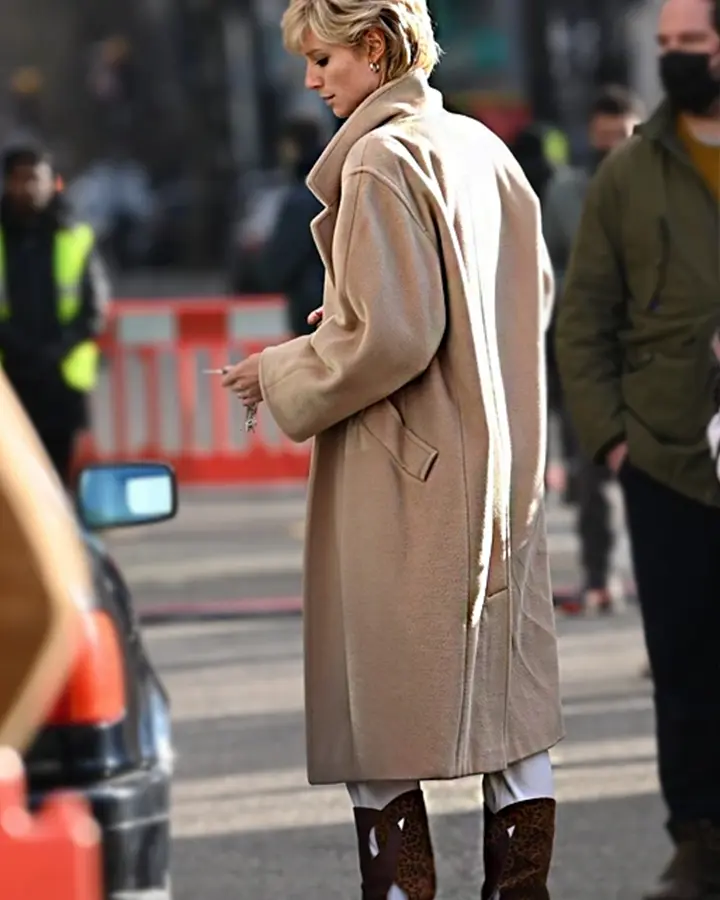 Princess Diana The Crown S05 Long Coat