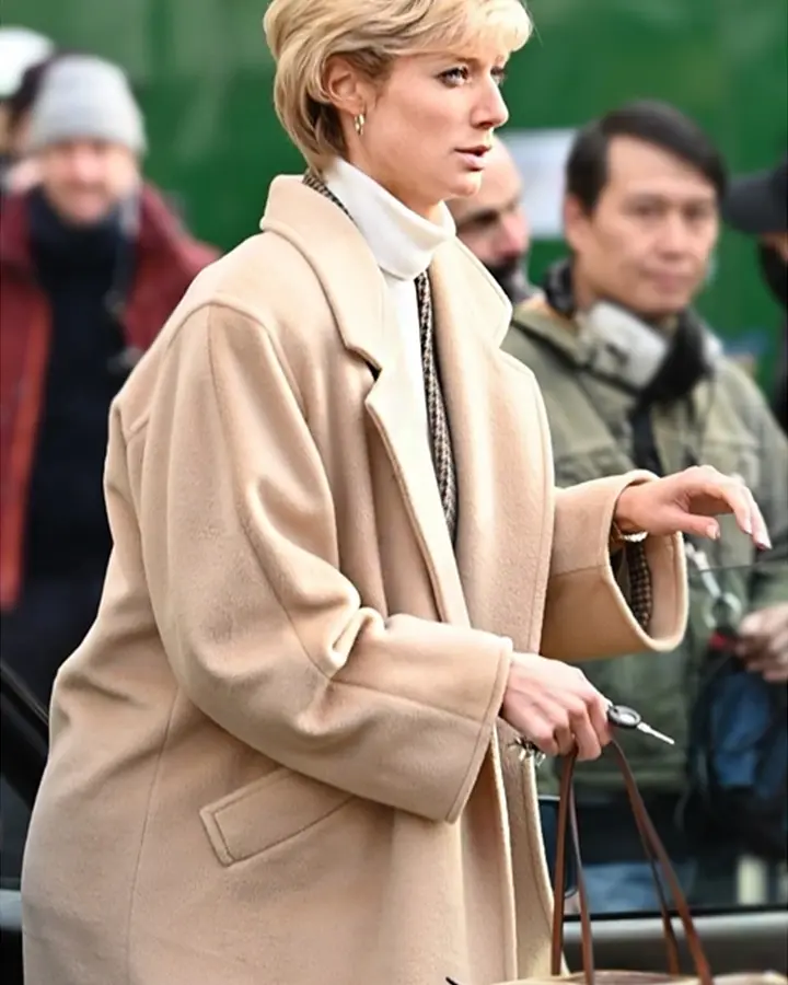 Princess Diana The Crown S05 Long Coat