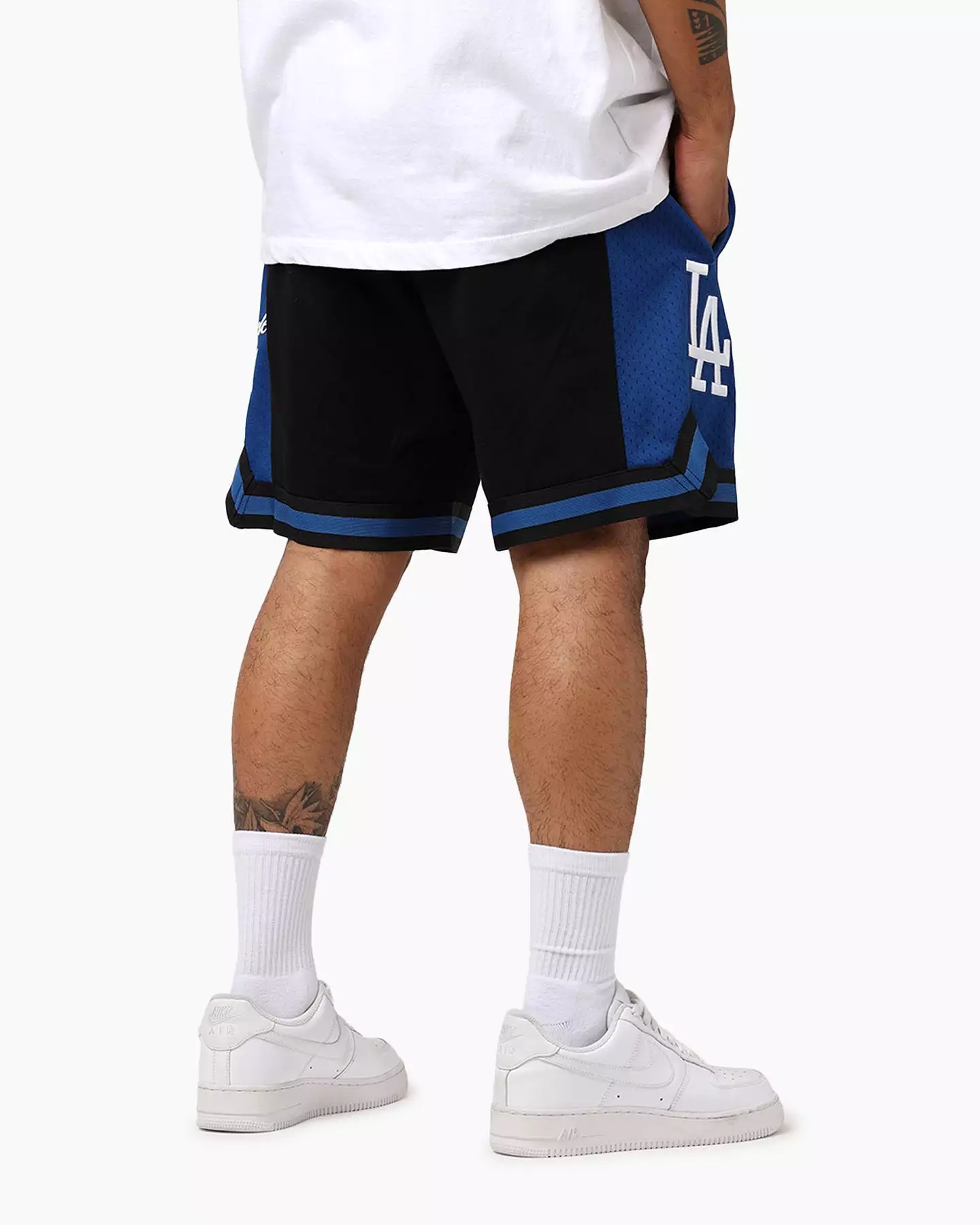 Pro Standard Los Angeles Dodgers Fast Lane Dark 2.0 Shorts Black/Blue