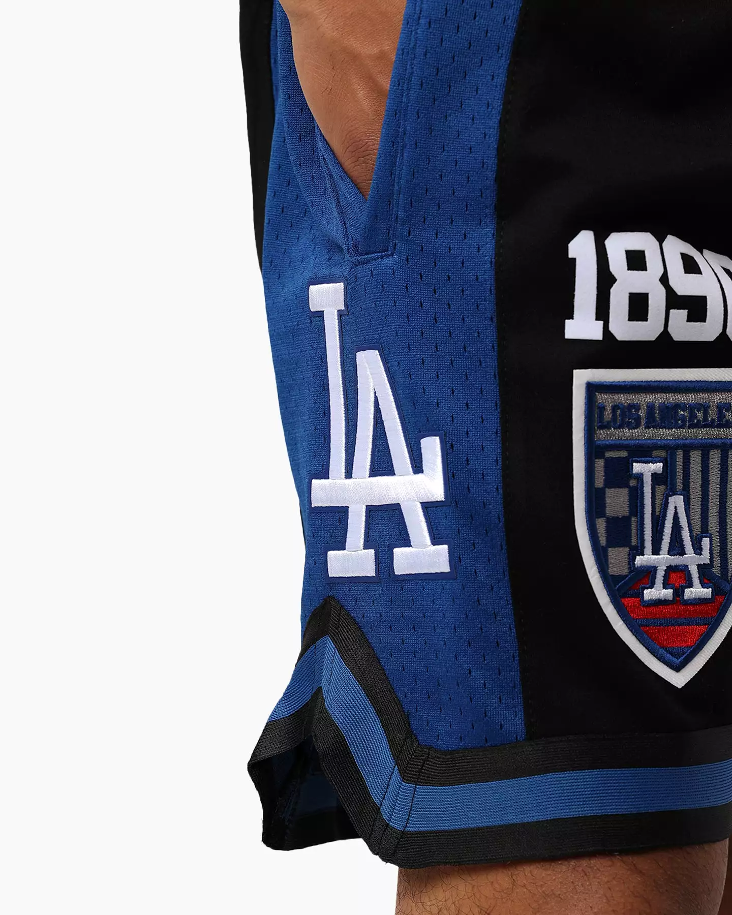 Pro Standard Los Angeles Dodgers Fast Lane Dark 2.0 Shorts Black/Blue