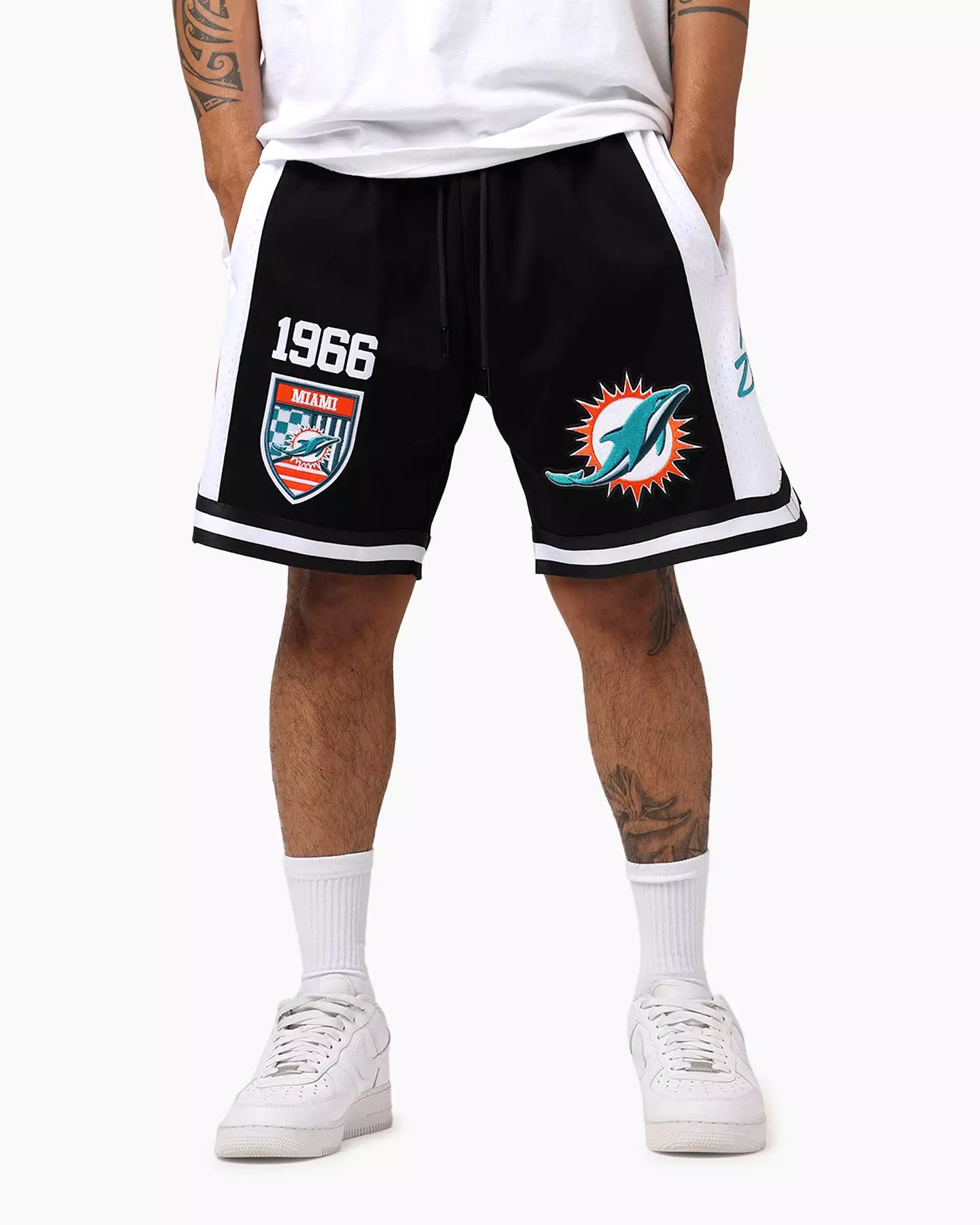 Pro Standard Miami Dolphins Fast Lane Dark 2.0 Shorts Black