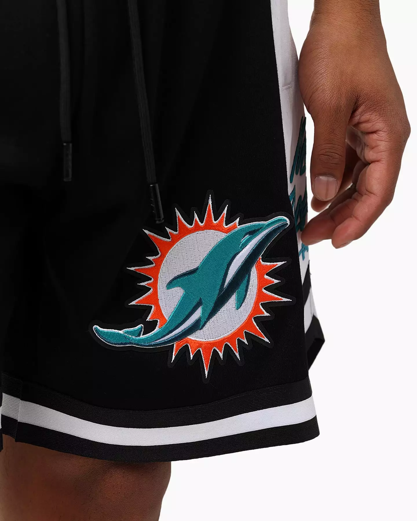 Pro Standard Miami Dolphins Fast Lane Dark 2.0 Shorts Black