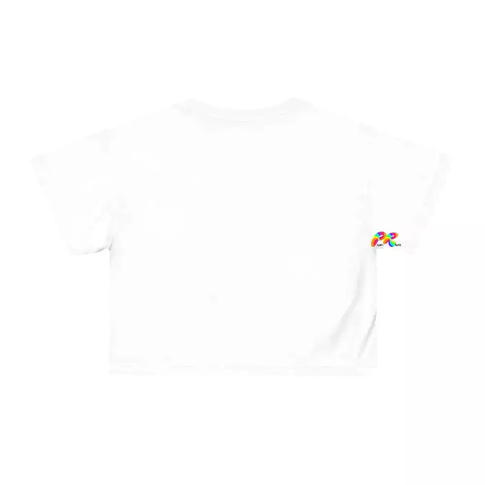 Rainbow Hoops Crop T-Shirt