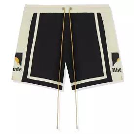 Rhude Moonlight Shorts Black Off White