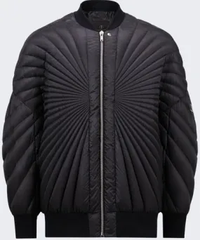 Rick Owens X Moncler Woven Radiance Peter Jacket Black