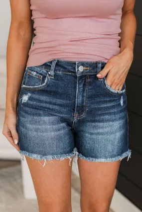 Risen Denim Shorts- Wilda Wash