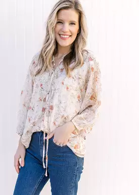 Romantic Flowers Top