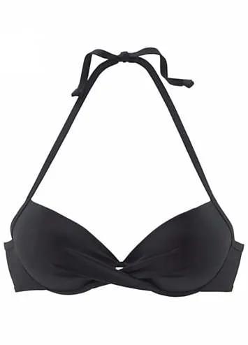 S. Oliver Wrap Front Push-Up Bikini Top by s.Oliver | Kaleidoscope