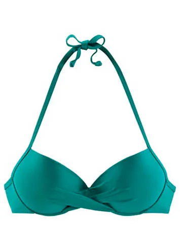 S. Oliver Wrap Front Push-Up Bikini Top by s.Oliver | Kaleidoscope