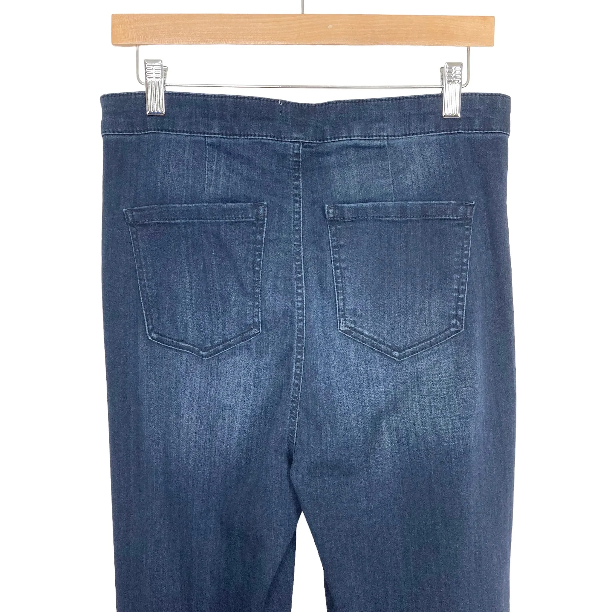 Shop the Mint Dark Wash Break it Down Flare Jeans- Size 13/31 (Inseam 34)