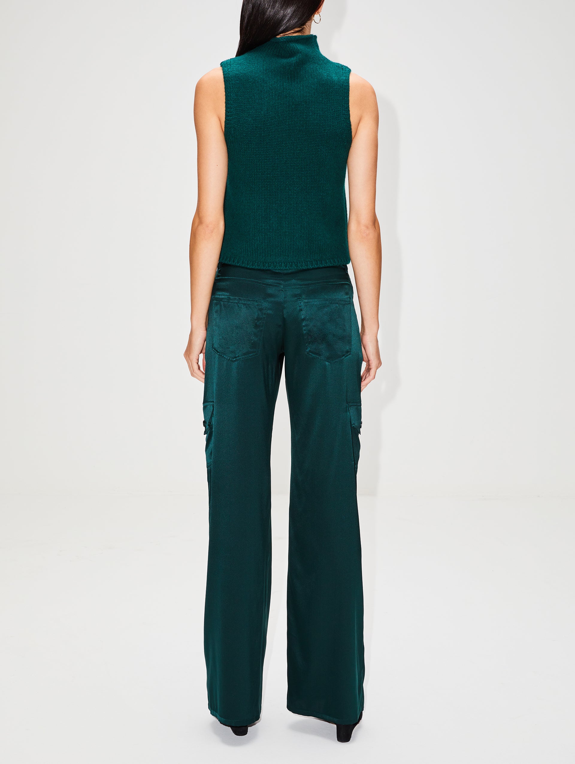 Silk Cargo Pant