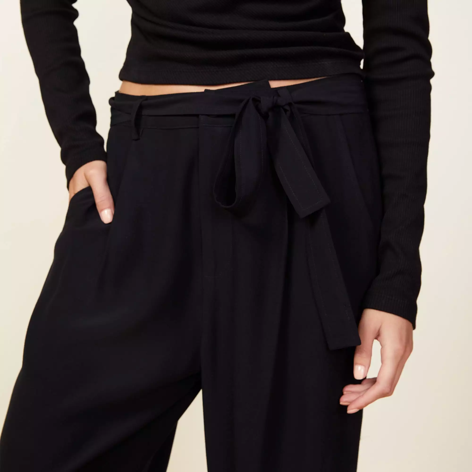 Silky Wide Leg Pant