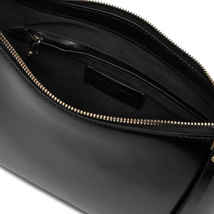 SIRIA SHOULDER BAG SMOOTH LEATHER Woman Black