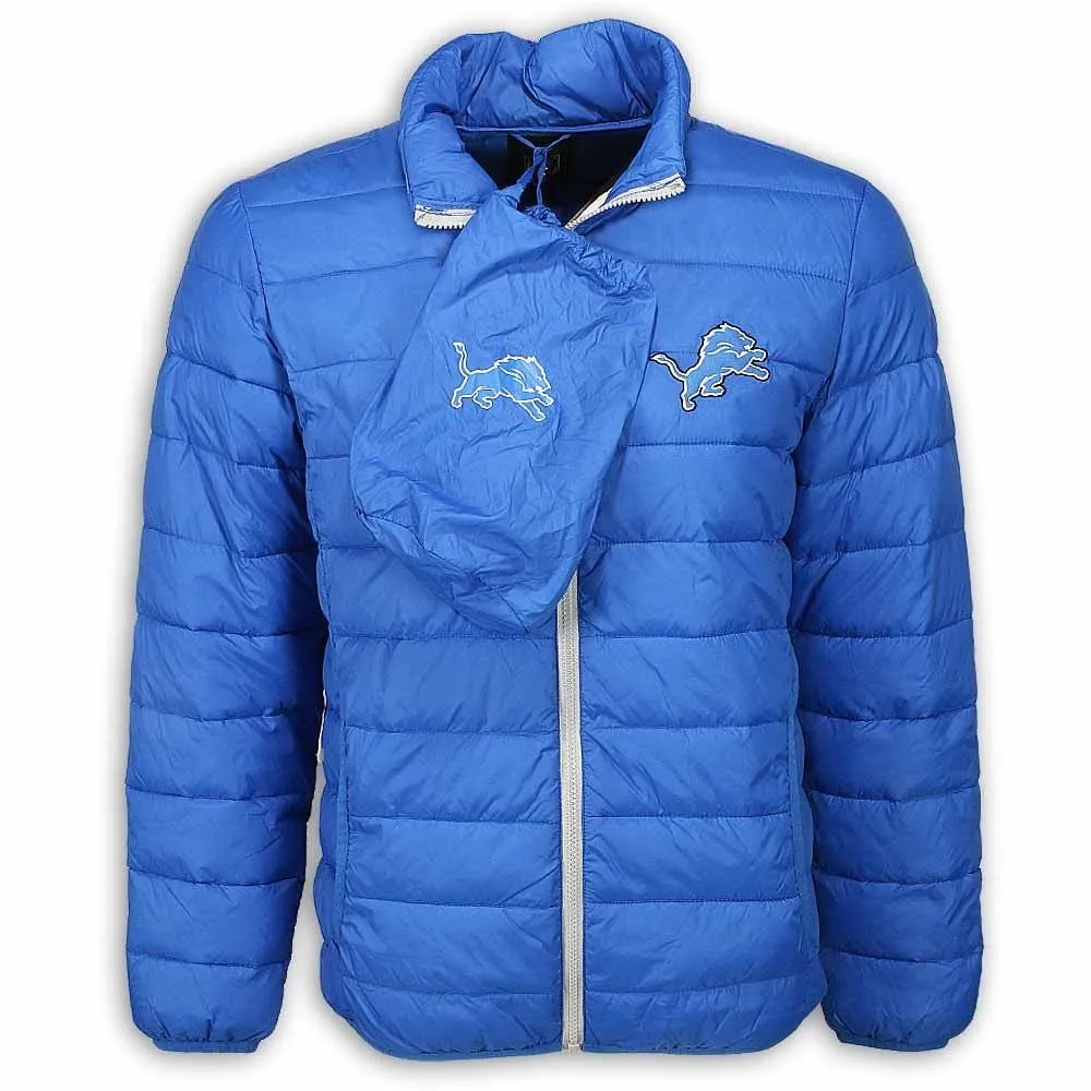 Team Detroit Lions Puffer Jacket - William Jacket