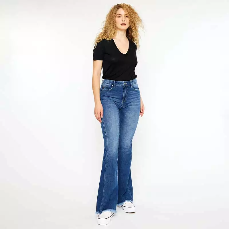 The Annika High Rise Flare Jeans