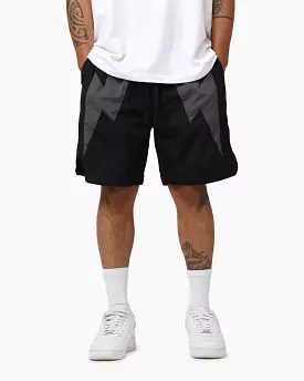 The Anti Order Eres Nylon Shorts Black/Grey