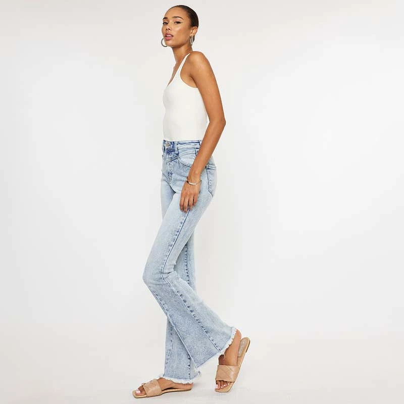 The Ashton High Rise Flare Jeans