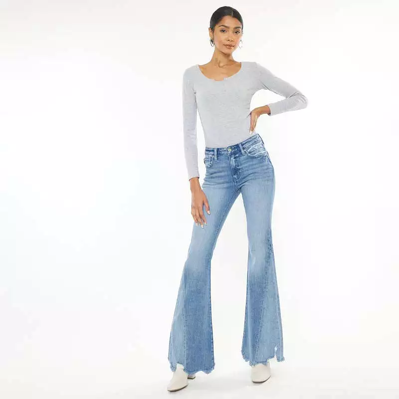 The Rosecrans Mid Rise Flare Jeans