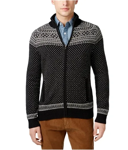 Tommy Hilfiger Mens Patterned Knit Sweater