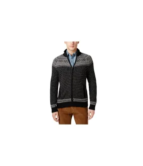 Tommy Hilfiger Mens Patterned Knit Sweater