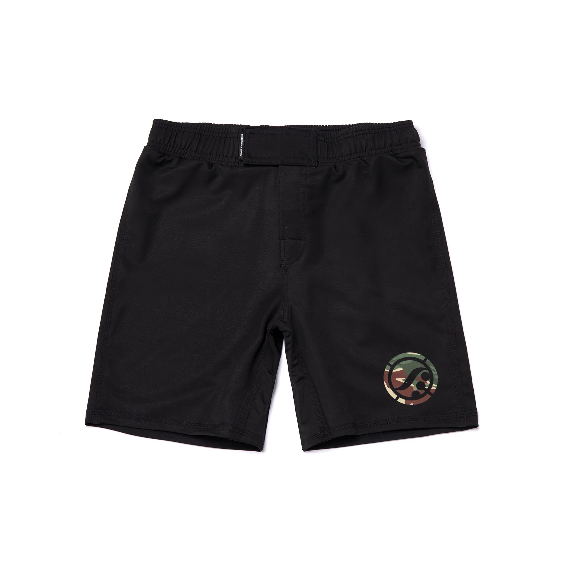 Training Fitted Shorts (BLK/CAMO)