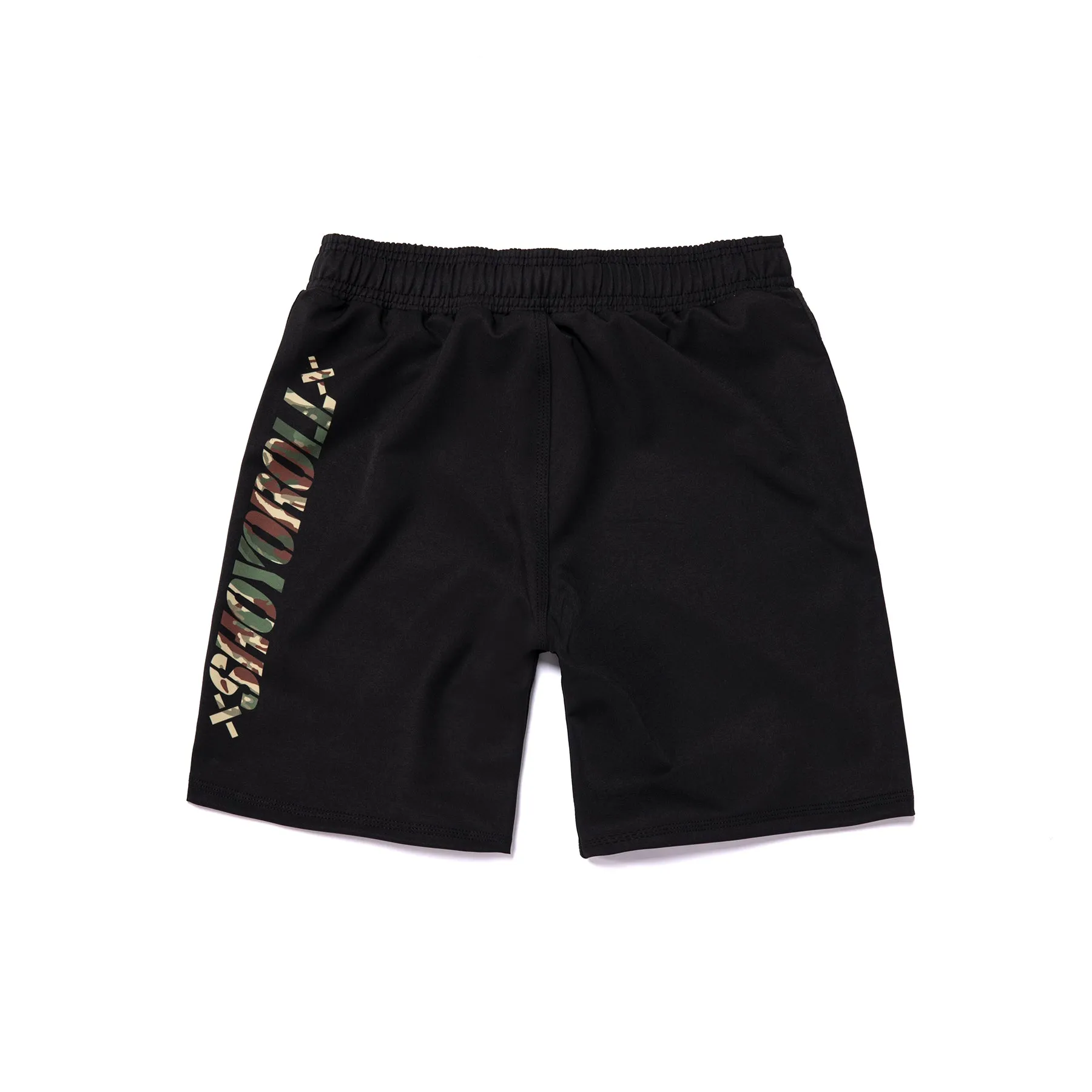 Training Fitted Shorts (BLK/CAMO)