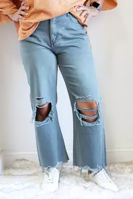 Valery Vintage Crop Flare Jeans