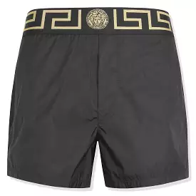 Versace Logo Swimming Shorts Black