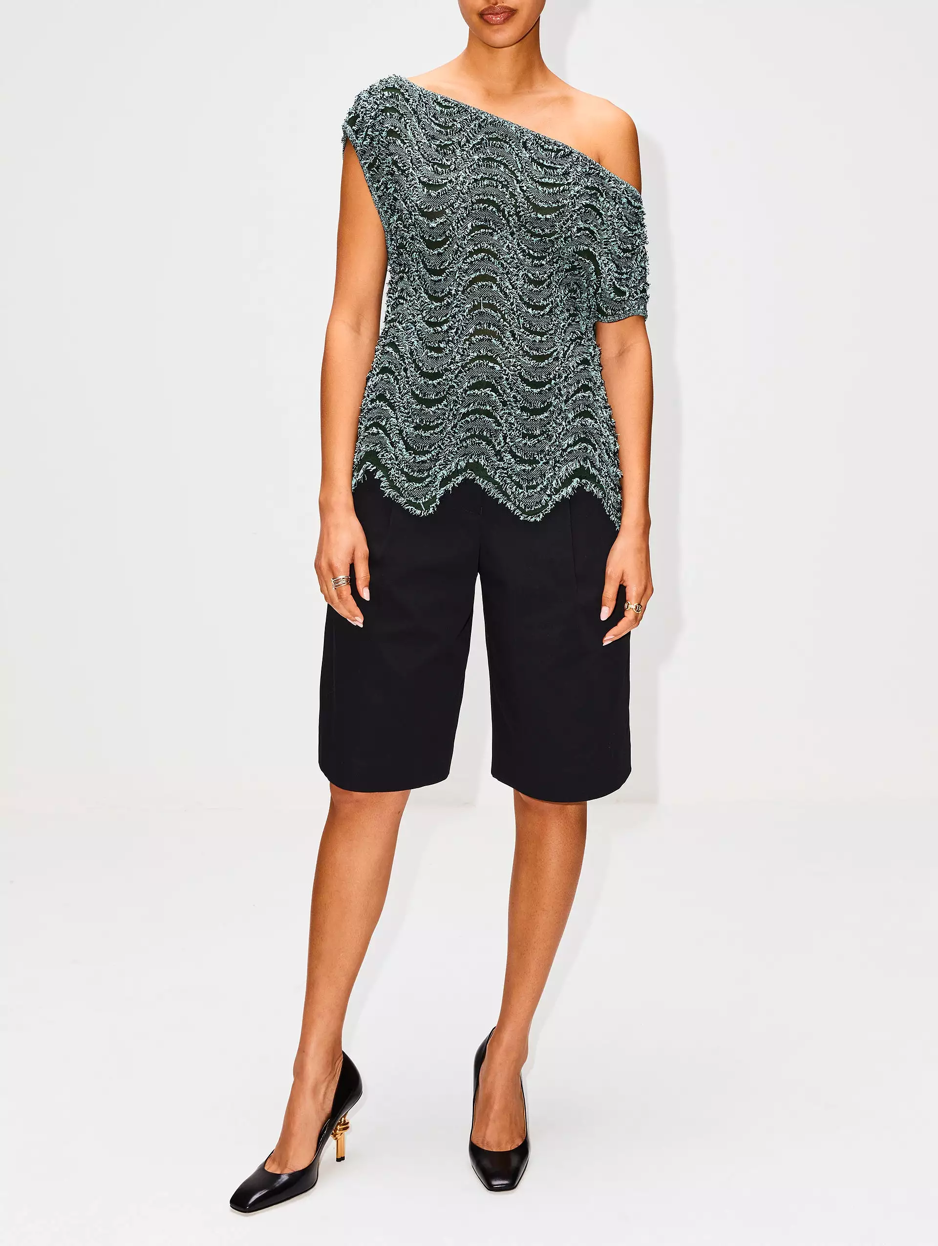 Waves Fringe Top