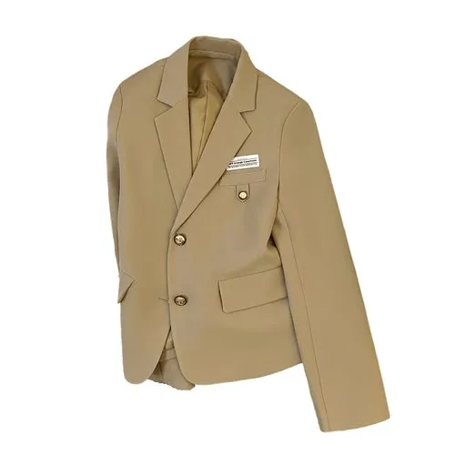 Women's Coat Long Sleeve Blazers Elegant Solid Color